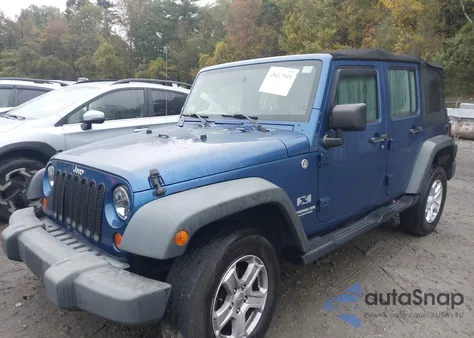 2009 Jeep Wrangler Unlimited X from USA, damaged, VIN 1J4GA39179L738473